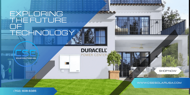 CSE SOLAR SOLUTIONS USA. duracell power center
