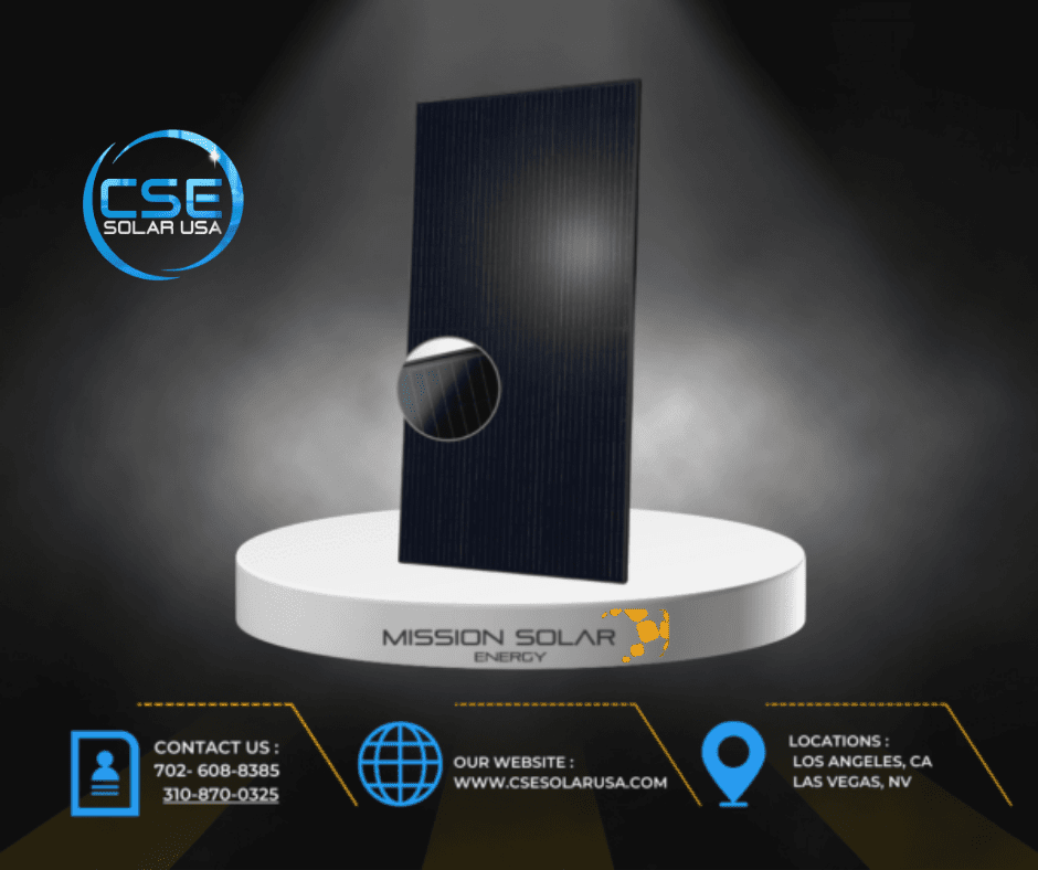 Mission Solar 395W PERC 66-cell Solar Panel