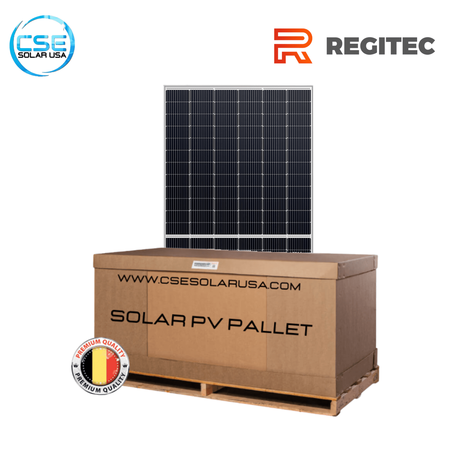 Regitec RMH72_550S1 – 550W (2) Regitec RMH72_550S1 – 550W in 1 Pallet