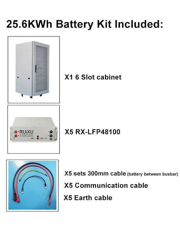 RUiXU Lithium Batteries Kits-3