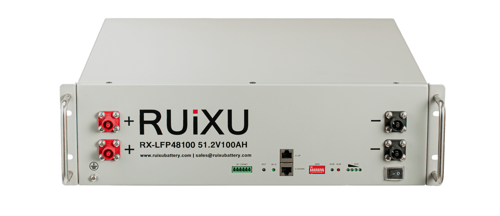 RX-LFP48100 1 RX-LFP48100-H 19" Rack Mounted 3U ModuleUL1973 Certified Self-heating, 10-year warranty, 10-year warranty
