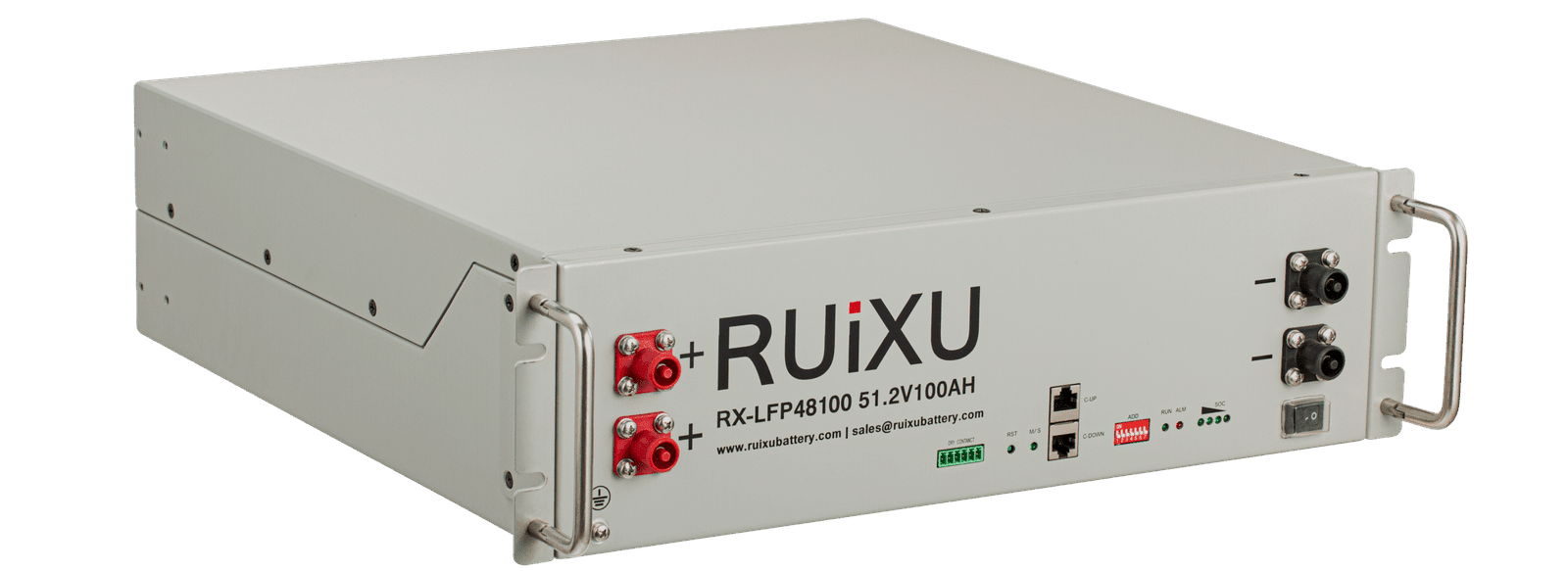 RX-LFP48100 3 RX-LFP48100-H 19" Rack Mounted 3U ModuleUL1973 Certified Self-heating, 10-year warranty, 10-year warranty