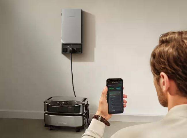 EcoFlow Battery Generator 6144Wh Delta Pro Ultra w Smart Home Panel 2,7200W Output, LFP Power Station Home Backup, Push-Button EcoFlow Battery Generator 6144Wh Delta Pro Ultra w Smart Home Panel 2,7200W Output, LFP Power Station Home Backup, Push-Button