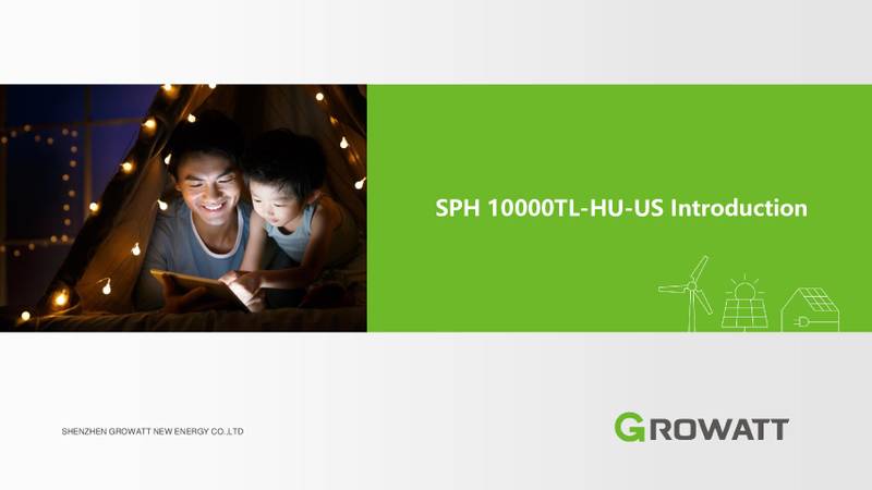 SPH 10000TL-HU-US Introduction