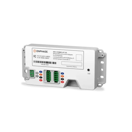 COMMS-KIT-02-510x510 Front View of Gray Color Enphase Communications Kit 2 COMMS-KIT-02