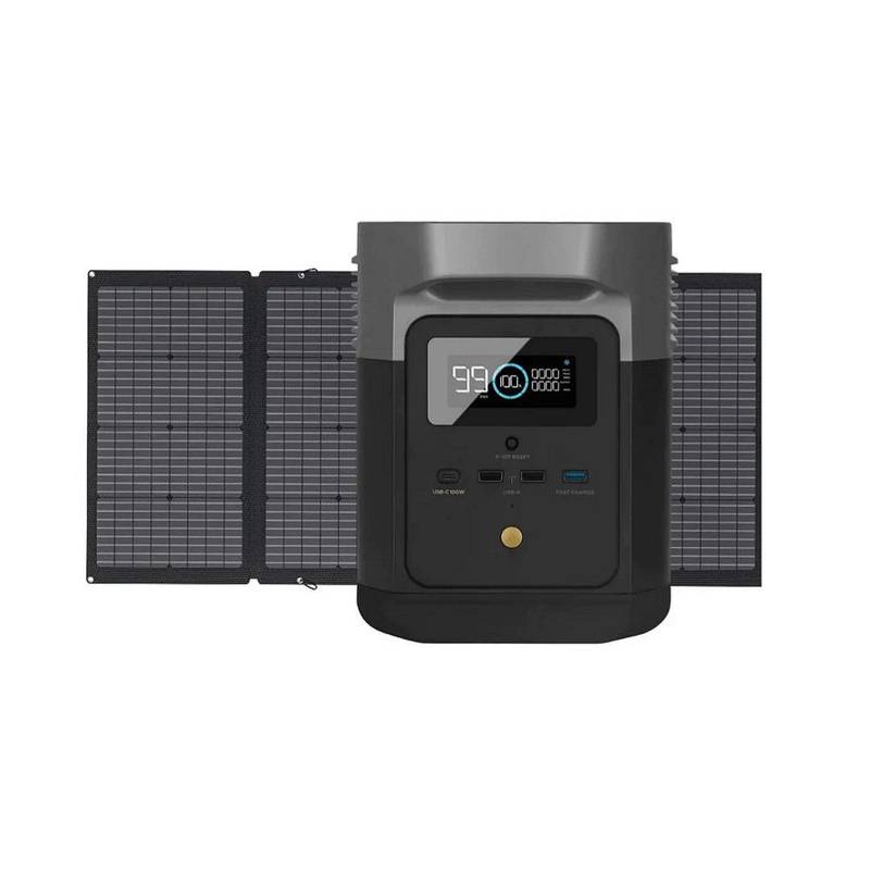 EcoFlow DELTA 2 Max + 160W Portable Solar Panel EcoFlow DELTA 2 Max + 160W Portable Solar Panel