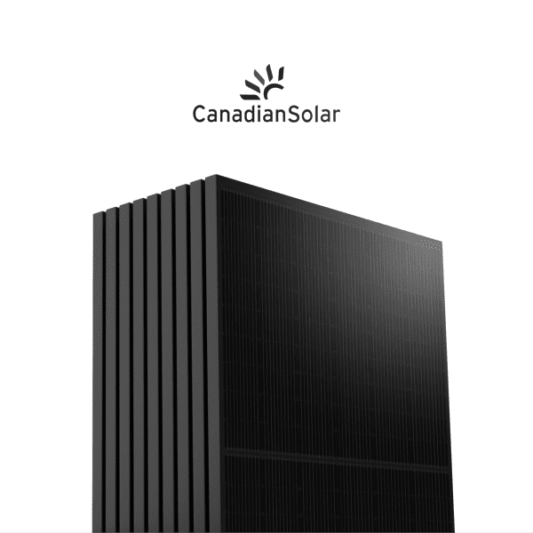 CS6.1-54TM-450 Canadian Solar TOPHiKu6 CS6.1-54TM-450H 450W Black on Black 108 Half-Cell Mono Solar Panel N-Type TOPCon