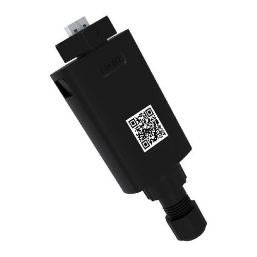 Fox ESS Smart 4GWiLAN Wi-Fi and 4G Dongle Fox ESS Smart 4GWiLAN Wi-Fi and 4G monitoring dongle, black IP65 housing with USB connector