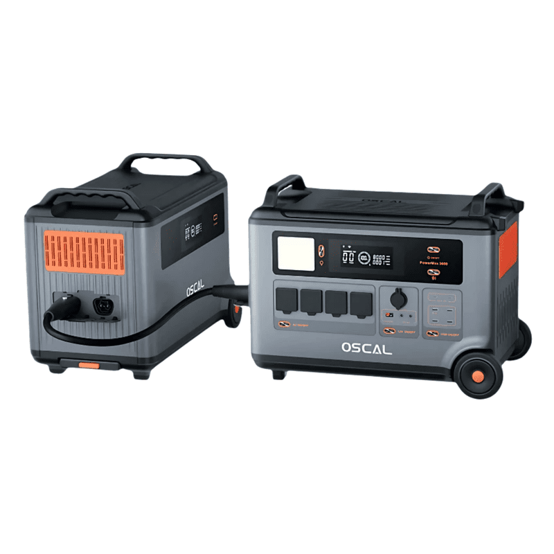 OSCAL PowerMax 6000 Solar Generator Bundle – Battery OSCAL PowerMax 6000 Solar Generator Bundle - Battery