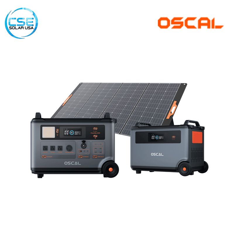 OSCAL PowerMax 6000 Solar Generator Bundle OSCAL PowerMax 6000 Solar Generator Bundle