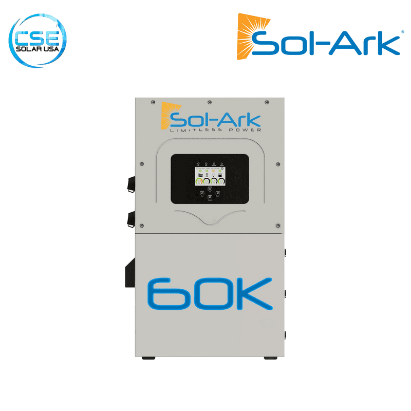 Sol-Ark 60kW 480V Sol-Ark 60K-3P-480V Commercial Hybrid Inverter | 60kW 480V 3-Phase - 2000x2000