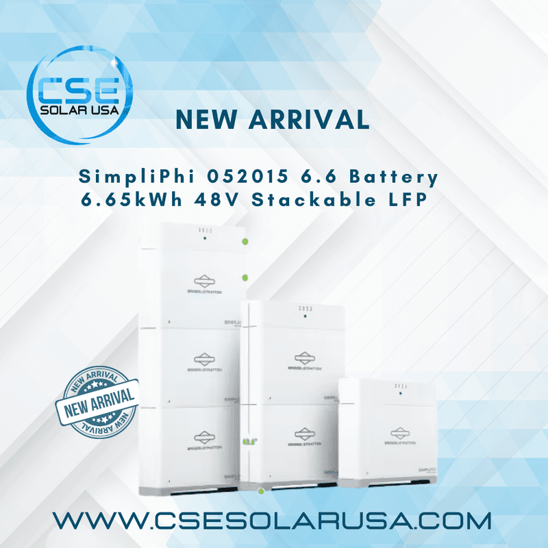 SimpliPhi 052015 6.6 Battery 6.65kWh 48V Stackable LFP. SimpliPhi 052015 6.6 Battery 6.65kWh 48V Stackable LFP