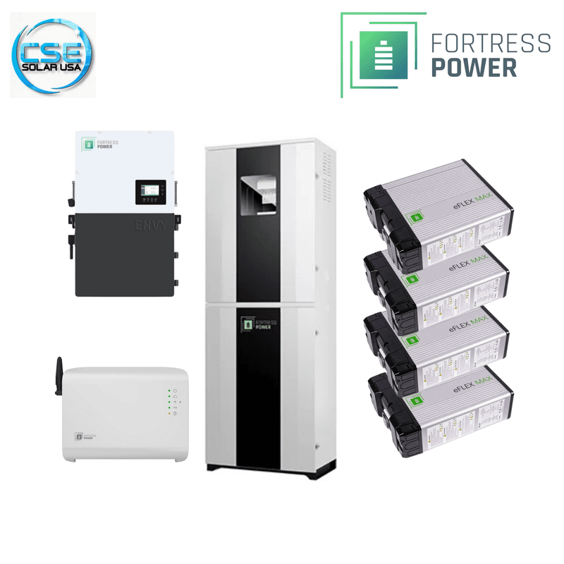 Fortress Power FlexTower Bundle 21.6kWh Full System Fortress Power FlexTower 21.6kWh Bundle Full System
