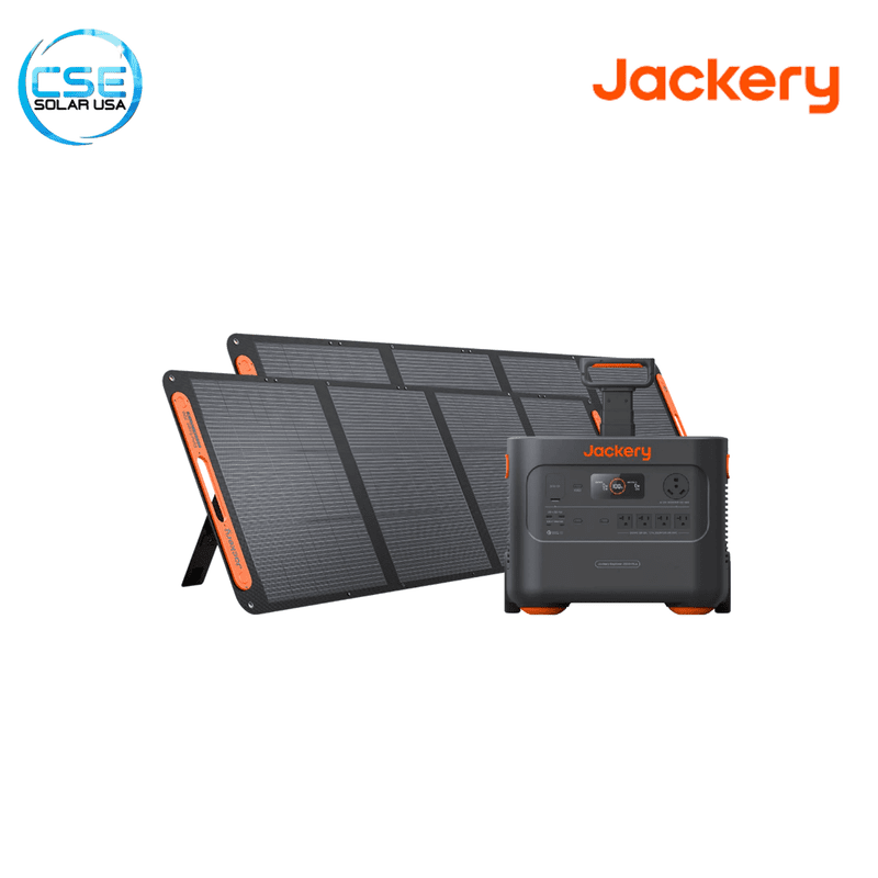 【新品同様】Jackery 2000 Plus SolarSaga 200セット Jackery Explorer 2000 Plus + 2x SolarSaga 200W Bundle Kit