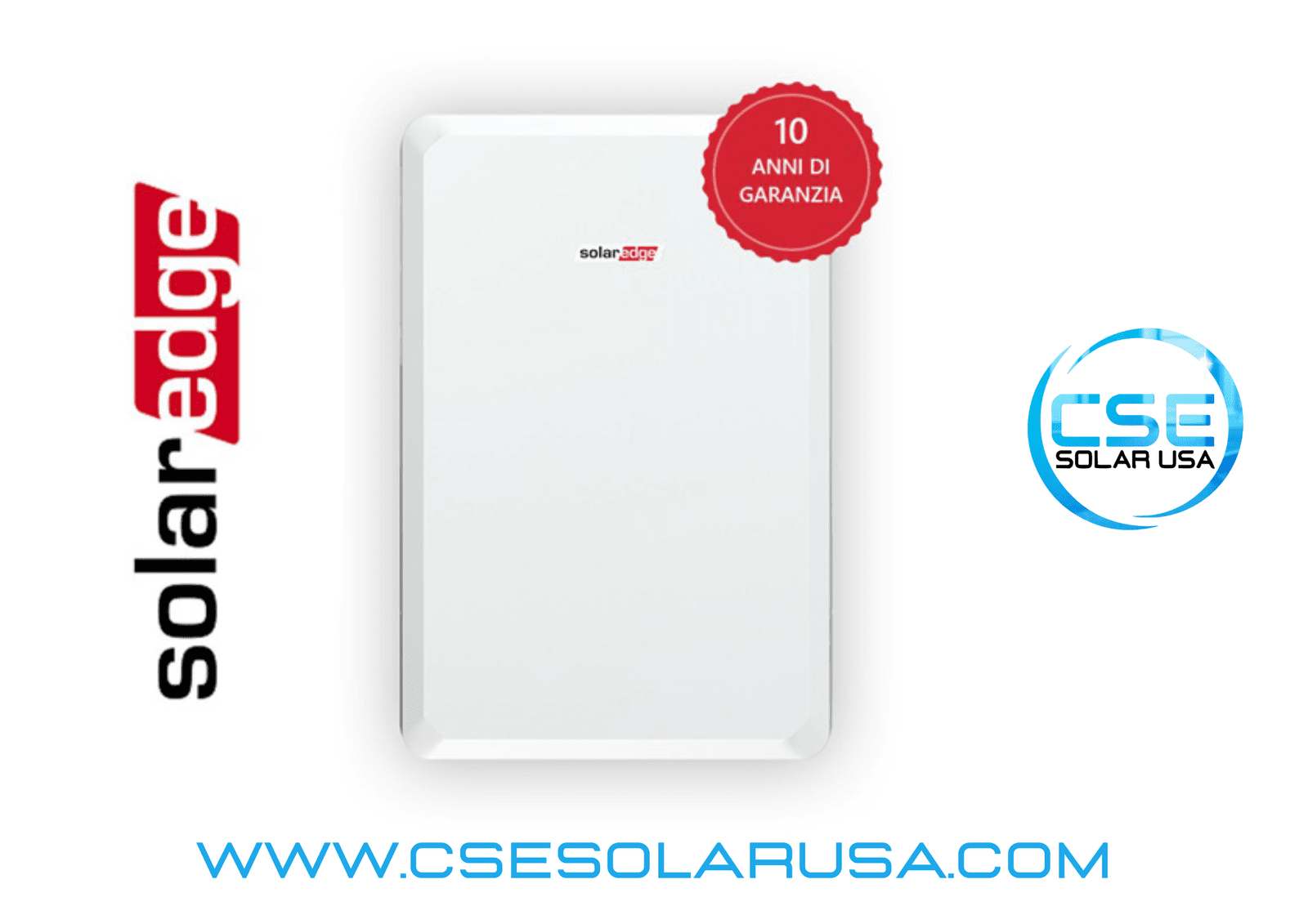 SolarEdge BAT-10K1PS0B-01 9.7kWh Lithium-Ion Battery2 SolarEdge BAT-10K1PS0B-01 9.7kWh Lithium-Ion Battery, NMC (Nickel-Manganese-Cobalt)