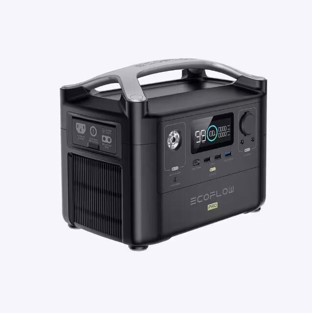 EcoFlow 600W Output 1200W Peak Push-Button Start Battery Generator RIVER Pro Fast Charging for Home Backup Power, Camping, RVs EcoFlow 600W Output 1200W Peak Push-Button Start Battery Generator RIVER Pro Fast Charging for Home Backup Power, Camping, RVs