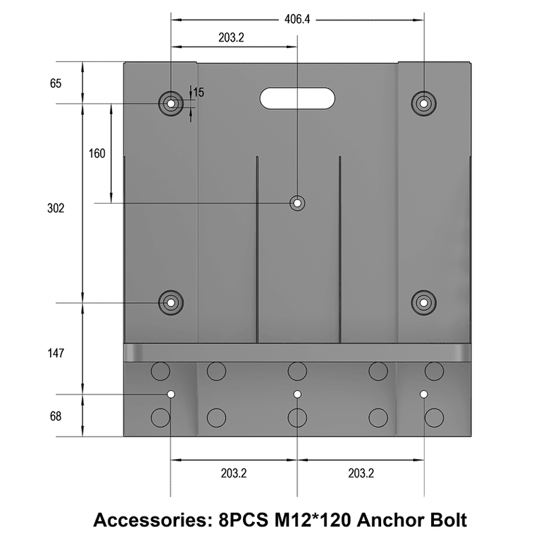 RX-WMB Wall Mounted Bracket For Lithi2-16-3