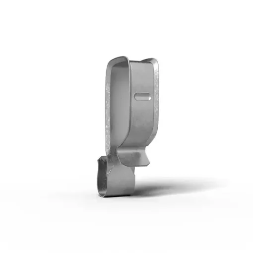 q-clip-510x510 Silver Color Front view of Enphase Q Cable Clips 100 Pack – durable black clips for solar and electrical cable management