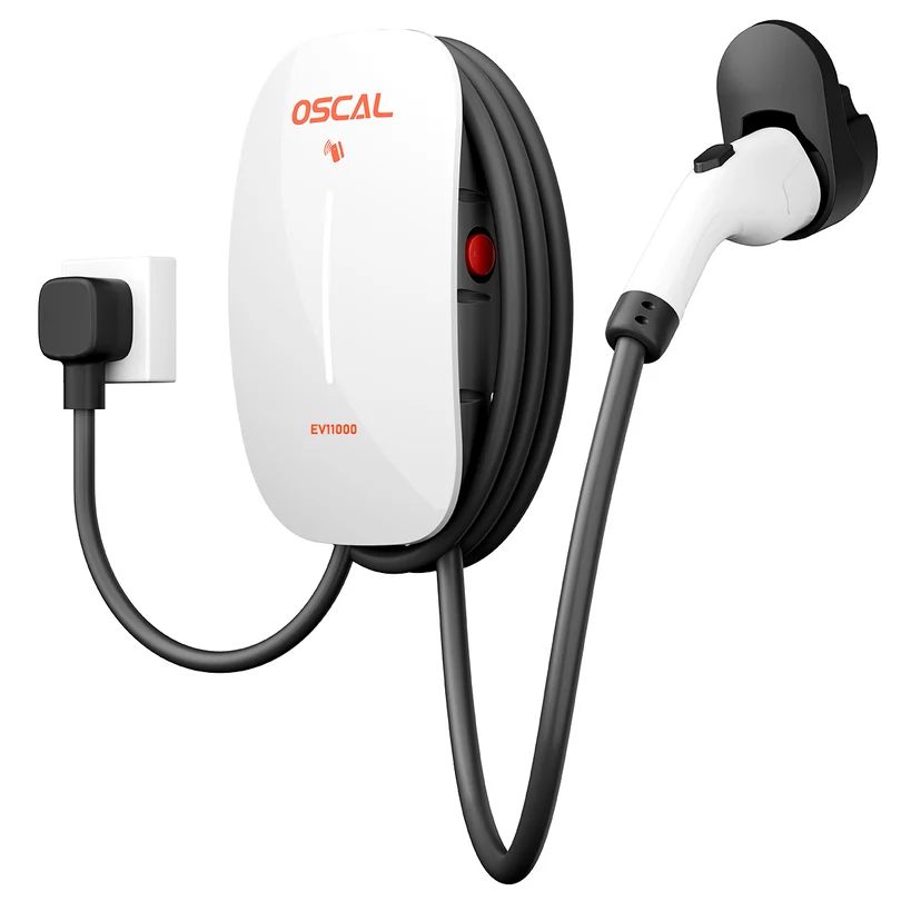 OSCAL EV11000 White Level 2 EV Charger OSCAL EV11000 white 11kW Level 2 EV charger