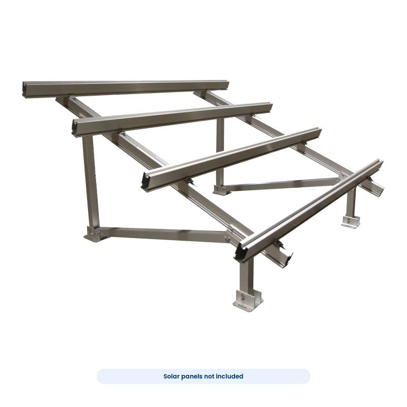 aims-pv-6x250rack-ground-mount-solar-rack-6-panels-190-380w-01-hero AIMS Power PV-6X250RACK aluminium ground mount solar rack for six 190 to 380 watt panels, official product photo on white; solar panels not included