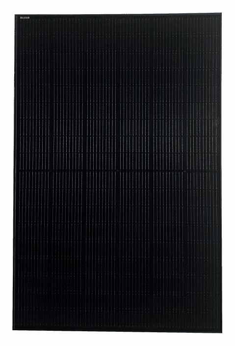 Alexus ALEX-B-54-S full-black solar panel – official manufacturer image Alexus ALEX-B-54-S full-black solar panel, official Alexus Solar product image