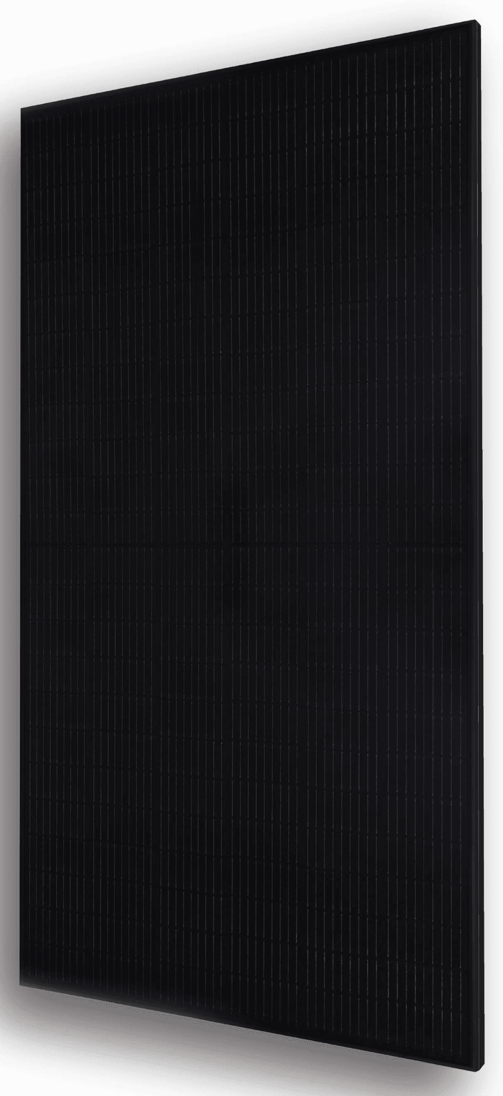 Aptos DNA-120-BF10 all-black solar panel – official manufacturer image Aptos DNA-120-BF10 all-black solar panel, official Aptos Solar product image