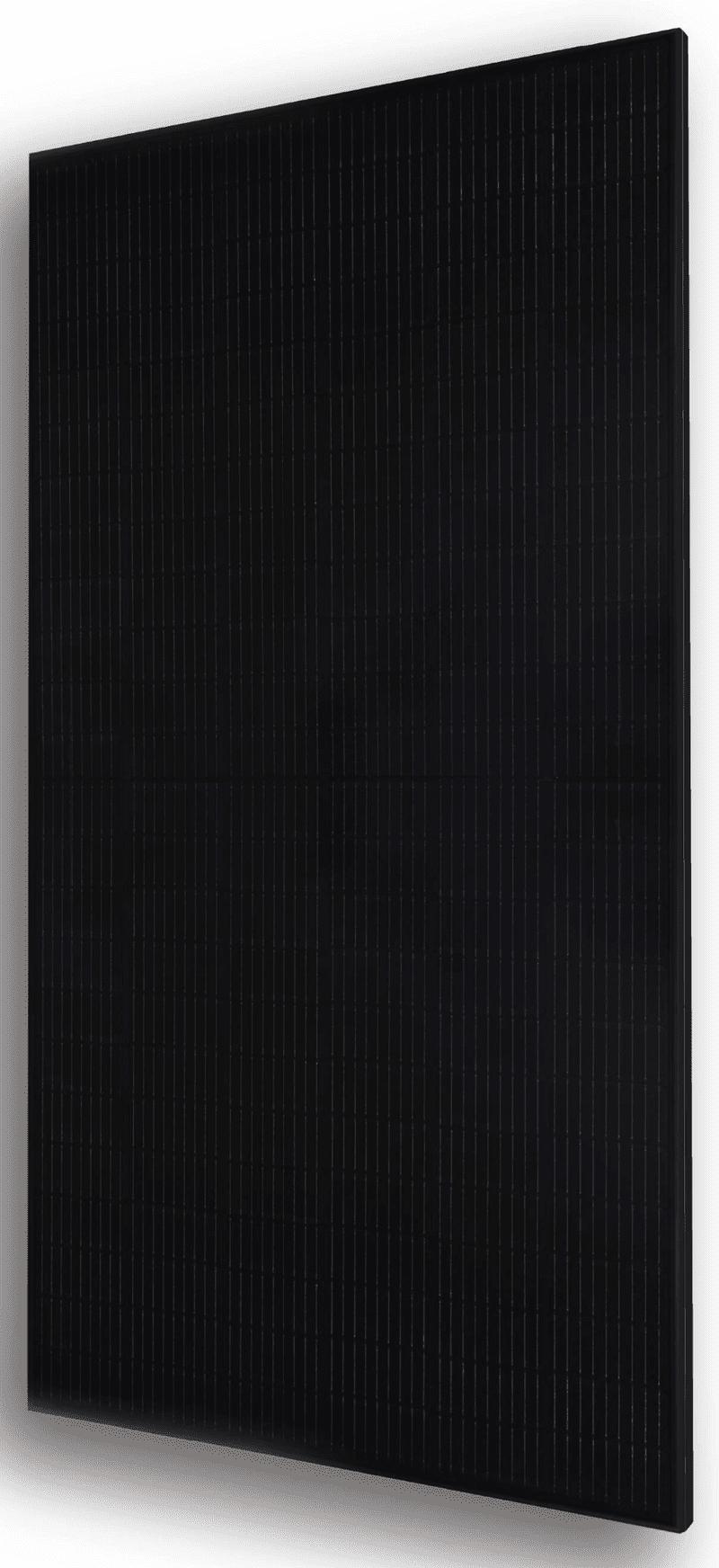 Aptos DNA-144-BF10-DG all-black solar panel – official manufacturer image Aptos DNA-144-BF10-DG all-black solar panel, official Aptos Solar product image