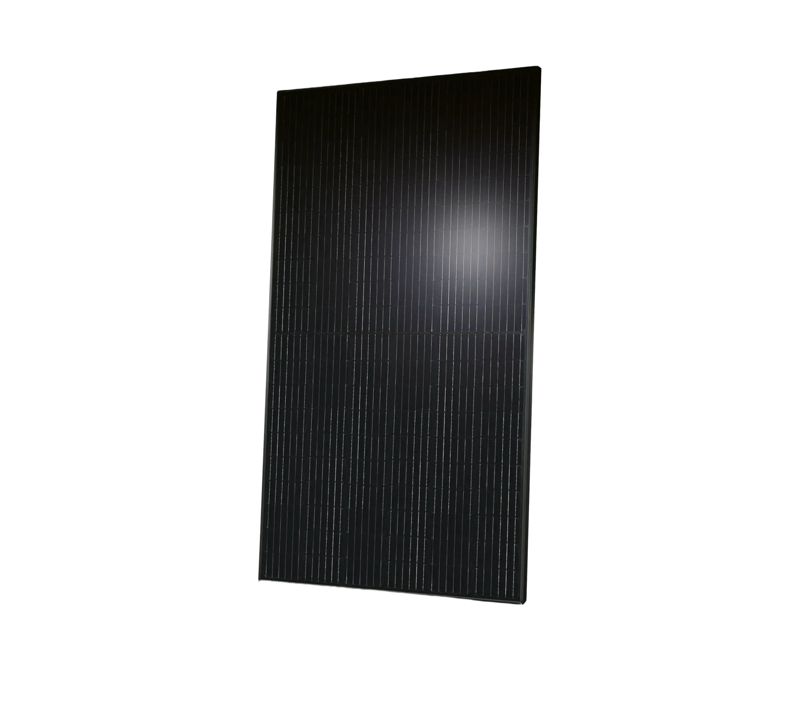 Qcells Q.PEAK DUO BLK ML-G10+ series all-black solar panel – official manufacturer image Qcells Q.PEAK DUO BLK ML-G10+ series all-black solar panel, official Qcells product image