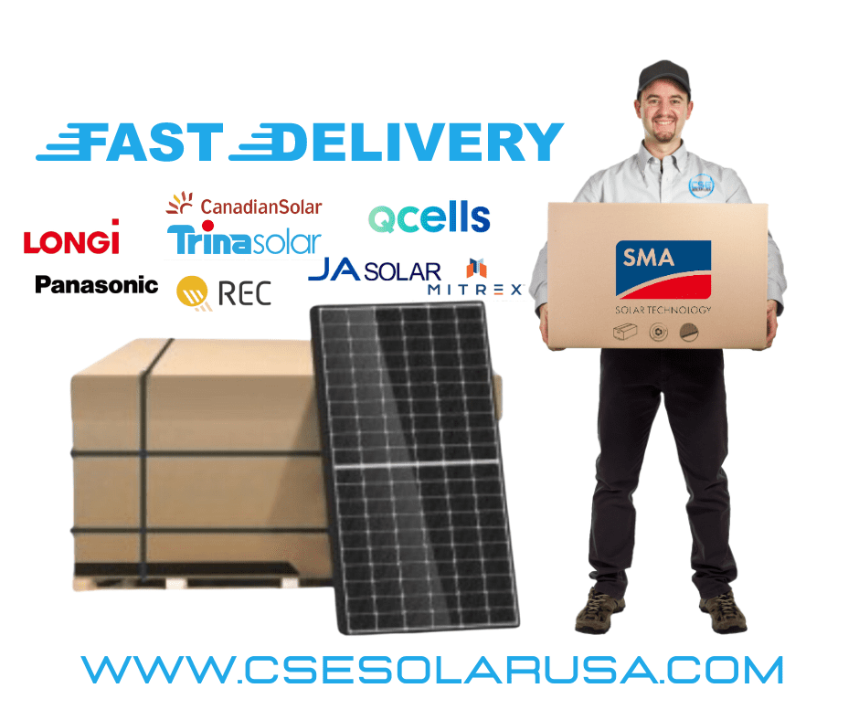 fast_delivery_solar_products_csesolar Guaranteed Fast Delivery for Solar Products