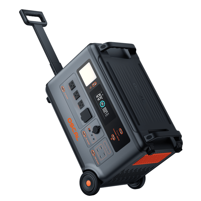 PowerMax_3600_SE_Product_1 OSCAL PowerMax 3600 SE portable power station, official OSCAL product image 1