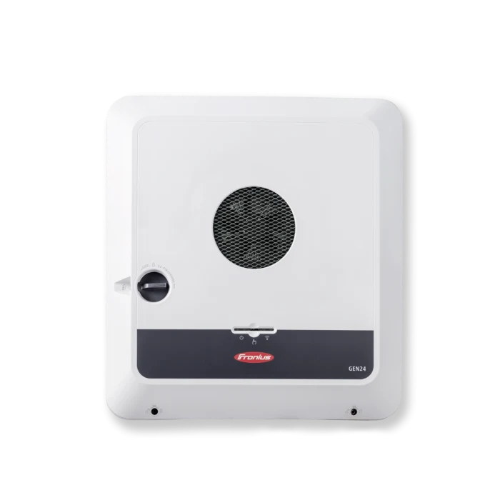 fronius-primo-gen24-6-0-208-240 Fronius Primo GEN24 6.0 kW Hybrid Inverter White Color Front View