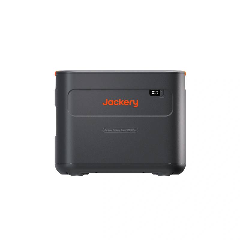 Jackery Battery Pack 5000 Plus (front view) Jackery Battery Pack 5000 Plus front view