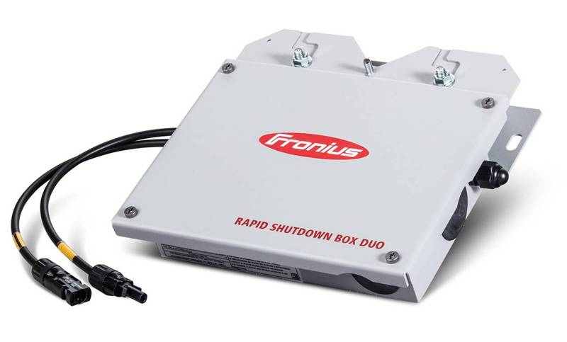 Fronius 4,240,153 DUO Rapid Shutdown Box, Single/Dual String Fronius 4,240,153 DUO Rapid Shutdown Box, Single/Dual String