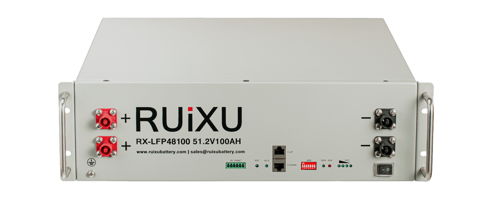 RX-LFP48100 1 RX-LFP48100-H 19" Rack Mounted 3U ModuleUL1973 Certified Self-heating, 10-year warranty, 10-year warranty