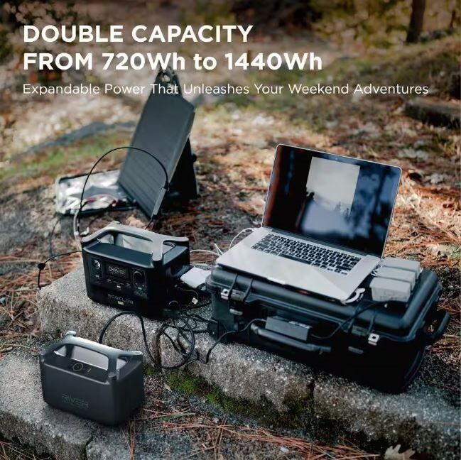 EcoFlow 600W Output 1200W Peak Push-Button Start Battery Generator RIVER Pro Fast Charging for Home Backup Power, Camping, RVs EcoFlow 600W Output 1200W Peak Push-Button Start Battery Generator RIVER Pro Fast Charging for Home Backup Power, Camping, RVs