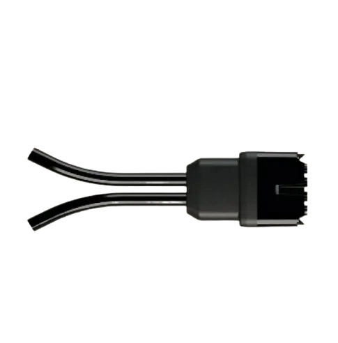 Enphase_QD_Cable_portrait-5.6-ft Front view of Enphase QD-12-13-120 Portrait Cable – 12 AWG, 5.6 ft connector spacing for IQ8 Commercial Microinverters.
