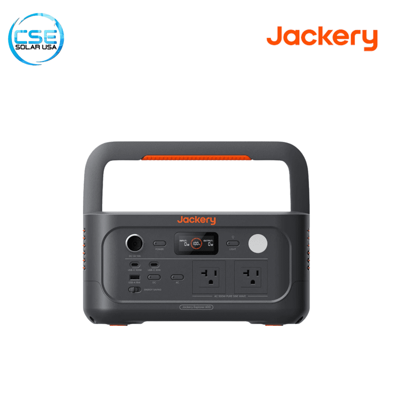 Jackery Explorer 600 v2 Portable Power Station - CSE Solar