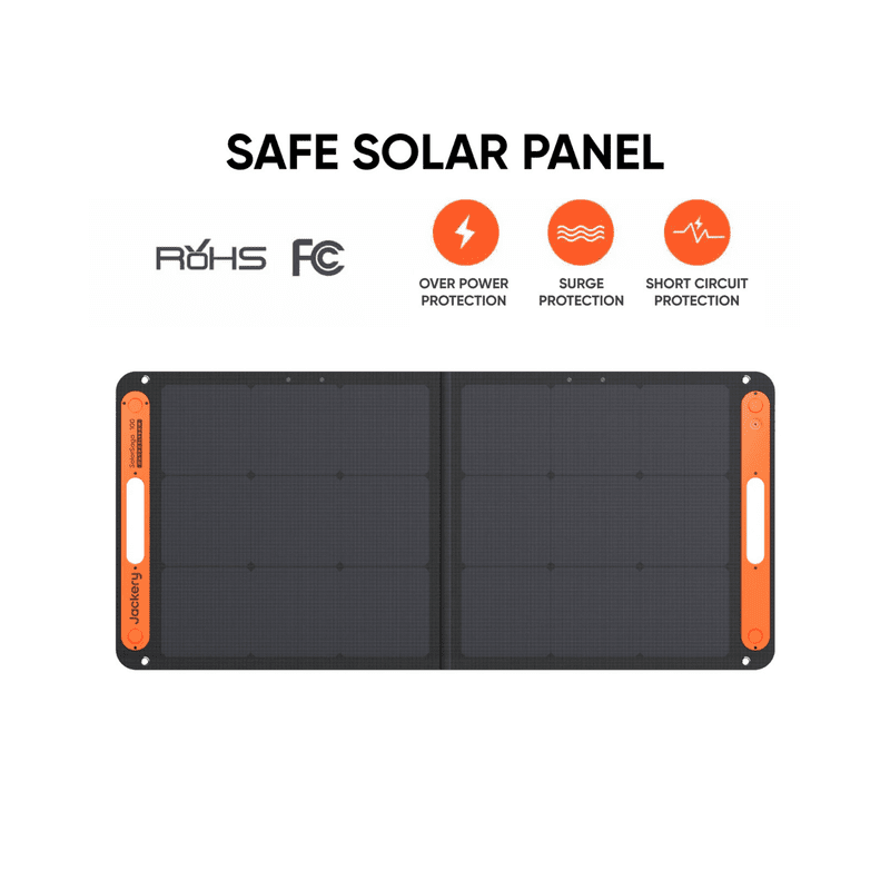 Jackery SolarSaga 100W Safe Solar Panel Jackery SolarSaga 100W Safe Solar Panel