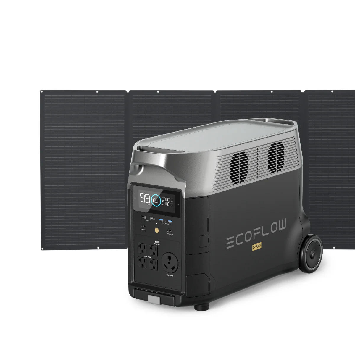 EcoFlow DELTA Pro + 400W Solar Panel 1 EcoFlow DELTA Pro + 400W Solar Panel 1