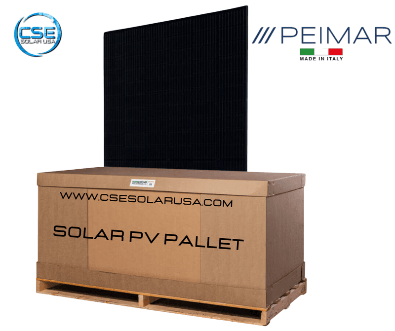 Peimar DR10H450M 450W Black on Black 120 Half-Cell Mono Solar Panel Peimar DR10H450M 450W black on black monocrystalline solar panel