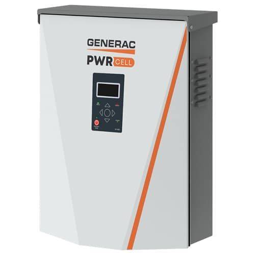 Generac PWRcell APKE00014 7.6kW 1-Ph Inverter Generac, PWRcell 7.6kW Single Phase 120/240Vac Grid-Tie/-Up Inverter with 2 CT’s, UL1741-SA (Rule-21), XVT076A03