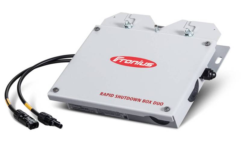 Fronius 4,240,153 DUO Rapid Shutdown Box, Single/Dual String Fronius 4,240,153 DUO Rapid Shutdown Box, Single/Dual String