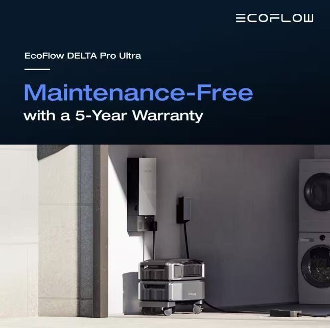 EcoFlow Battery Generator Delta Pro Ultra Battery Pack 6144Wh Solar Generator, 7200W Output,LFP,Home Backup, Push-Button Start EcoFlow Battery Generator Delta Pro Ultra Battery Pack 6144Wh Solar Generator, 7200W Output,LFP,Home Backup, Push-Button Start