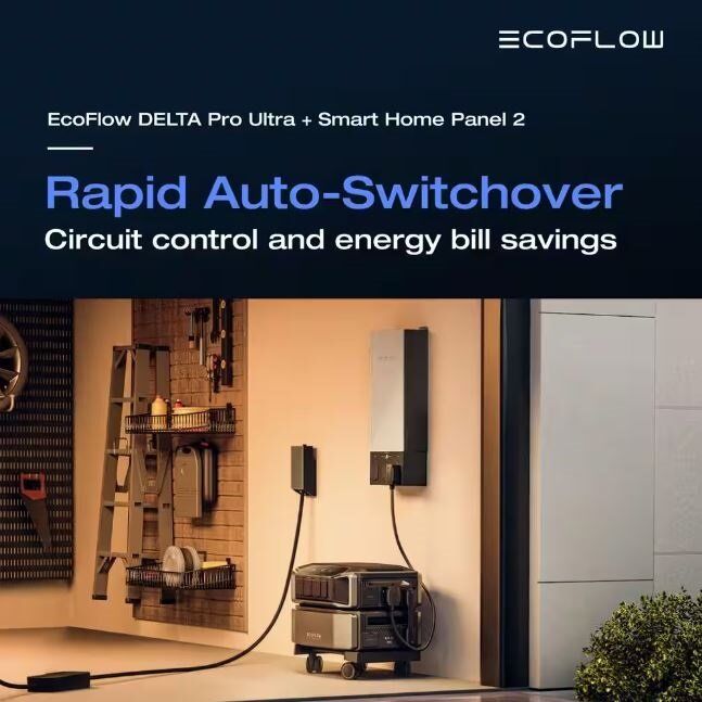 EcoFlow Battery Generator Delta Pro Ultra Battery Pack 6144Wh Solar Generator, 7200W Output,LFP,Home Backup, Push-Button Start EcoFlow Battery Generator Delta Pro Ultra Battery Pack 6144Wh Solar Generator, 7200W Output,LFP,Home Backup, Push-Button Start