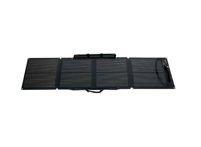 EcoFlow 110-Watt Portable Solar Panel, Foldable Solar Charger Chainable for Power Station Generator, Waterproof for Outdoors Foldable Solar Charger Chainable for Power Station Generator
