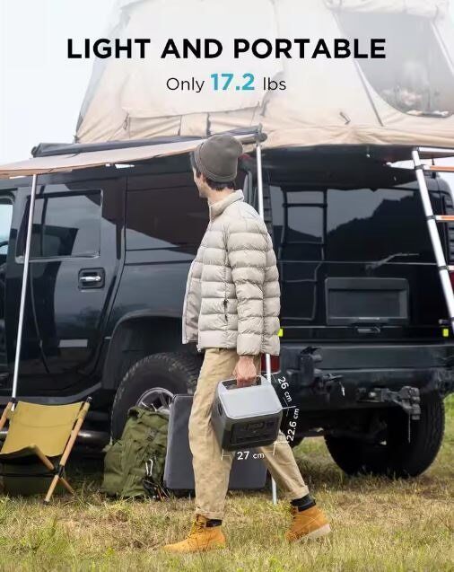 ECOFLO~1EcoFlow 800W Output 1600W Peak Push-Button Start Battery Generator RIVER 2 Pro, LFP Battery, Fast Charging for Outdoor, Camping EcoFlow 800W Output 1600W Peak Push-Button Start Battery Generator RIVER 2 Pro, LFP Battery, Fast Charging for Outdoor, Camping