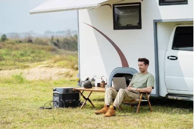 EcoFlow Battery Solar Generator DELTA Pro 3600Wh Solar, 3600W Output, LFP Power Station, Home Backup, Camping, Push-Button Start EcoFlow Battery Solar Generator DELTA Pro 3600Wh Solar, 3600W Output, LFP Power Station, Home Backup, Camping, Push-Button Start