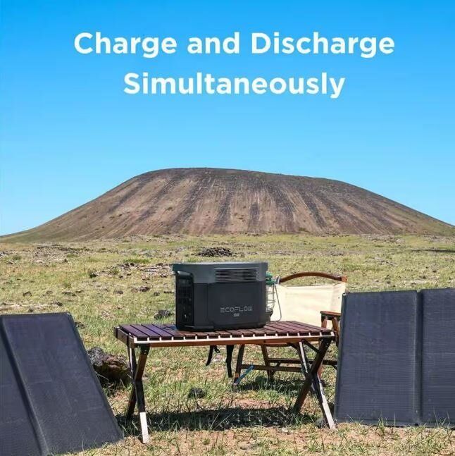 EcoFlow 2000W Output 5000W Peak Push-Button Start Battery Generator DELTA Max 1600 for Home Backup, Camping & RVs EcoFlow 2000W Output 5000W Peak Push-Button Start Battery Generator DELTA Max 1600 for Home Backup, Camping & RVs