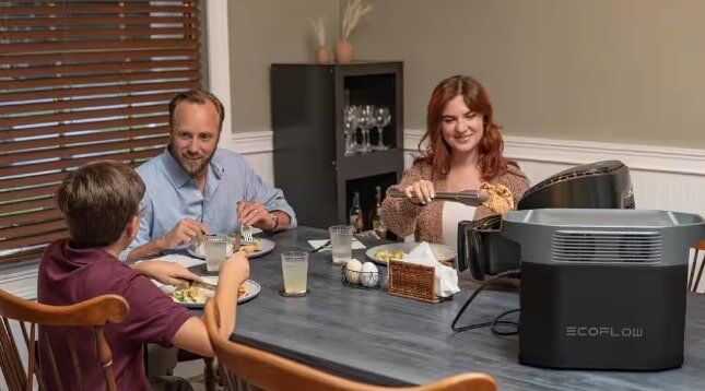 EcoFlow Battery Generator DELTA 2 Solar Generator, 1800W Output, 1024Wh LFP Power Station, Home Backup, Camping, Push-Button Start EcoFlow Battery Generator DELTA 2 Solar Generator, 1800W Output, 1024Wh LFP Power Station, Home Backup, Camping, Push-Button Start