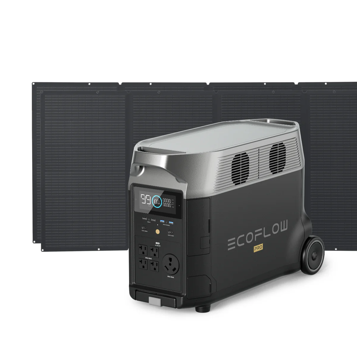 EcoFlow DELTA Pro + 400W Solar Panel 2 EcoFlow DELTA Pro + 400W Solar Panel 2